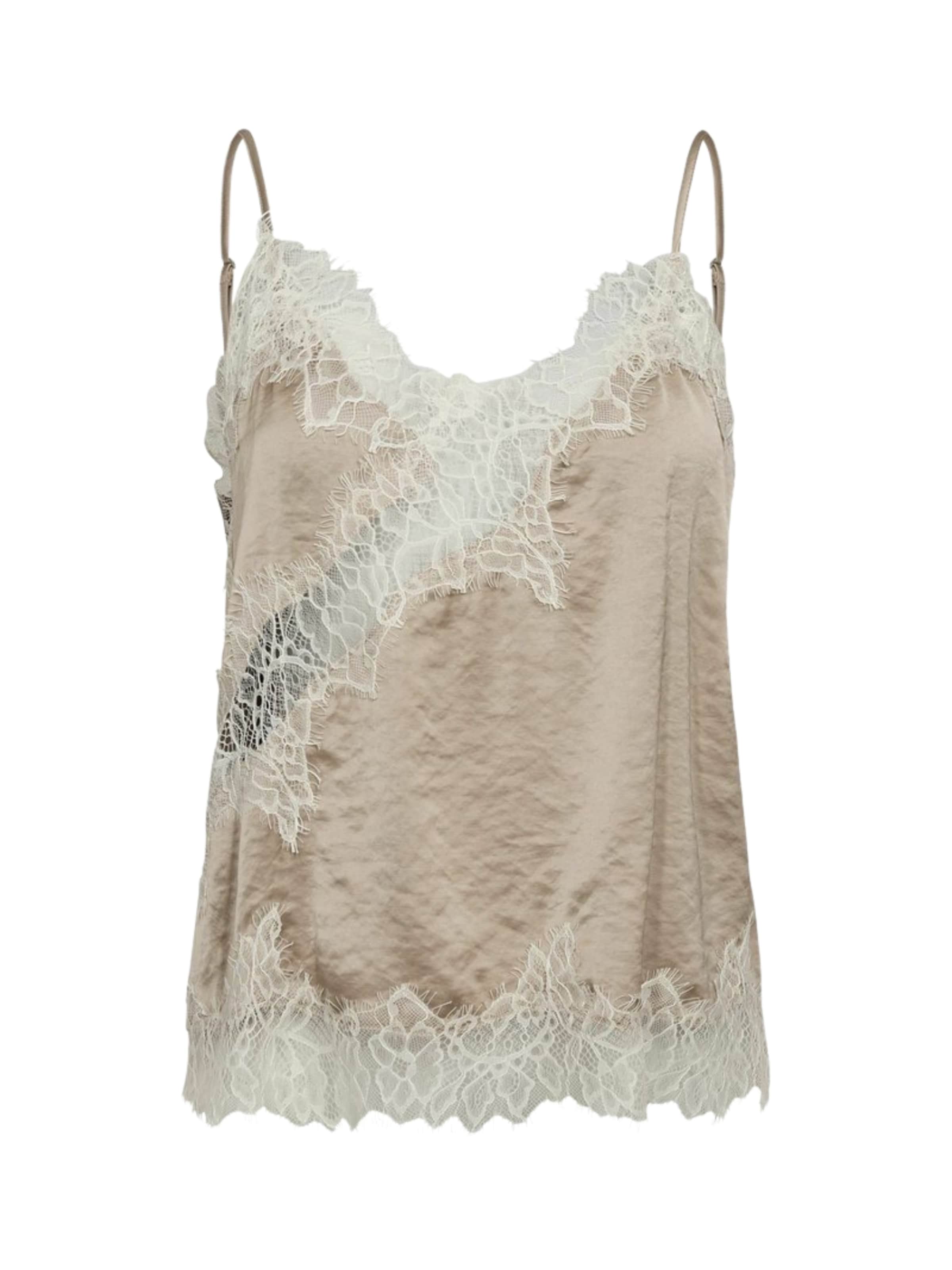 Maglietta ' IdunCC ' di co'couture in beige: frontale