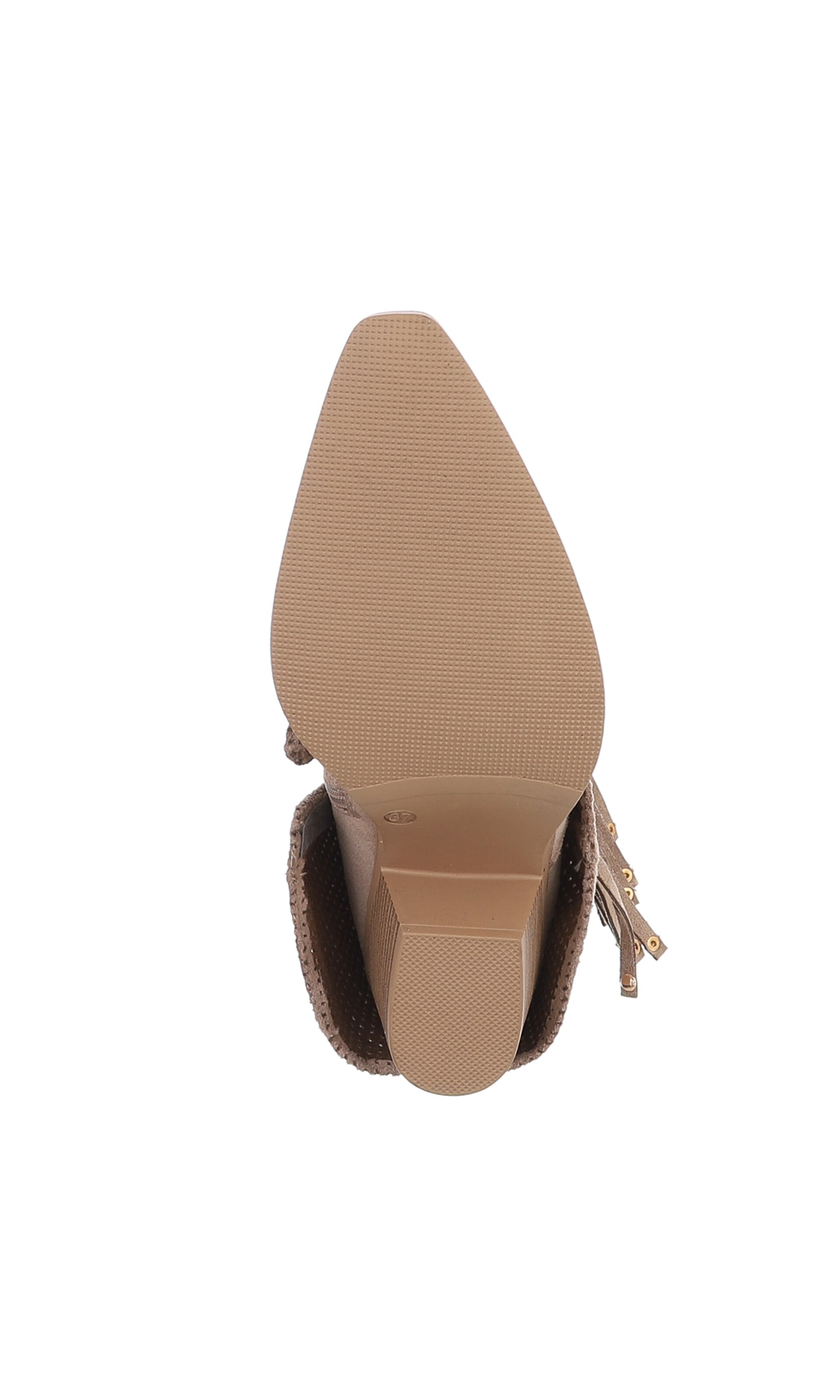 Ital-Design Cowboystiefel in Braun