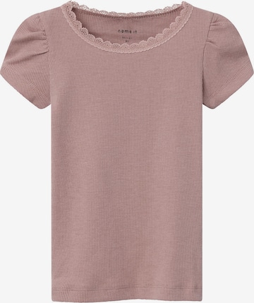 NAME IT - Camiseta 'Kab' en lila: frente
