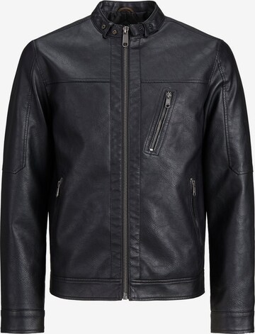 JACK & JONES Between-Season Jacket in Black: front