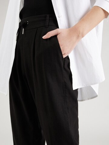 ONLY Regular Pleat-front trousers 'CARO POPTRASH' in Black