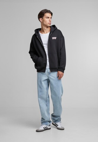 Another Cotton Lab Sweatjacka 'Sugar Daddy' i svart