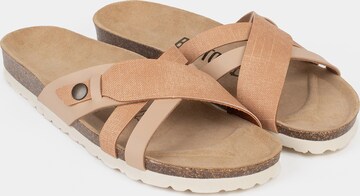 Bayton Pantolette 'Gatien' i beige