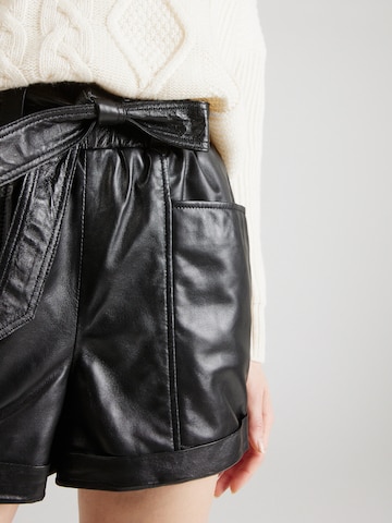 Regular Pantalon 'Pazit' Ibana en noir