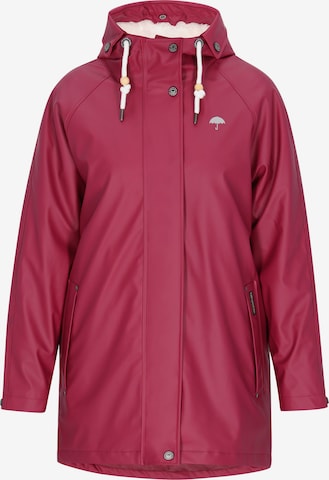 Schmuddelwedda - Chaqueta de entretiempo en rojo: frente