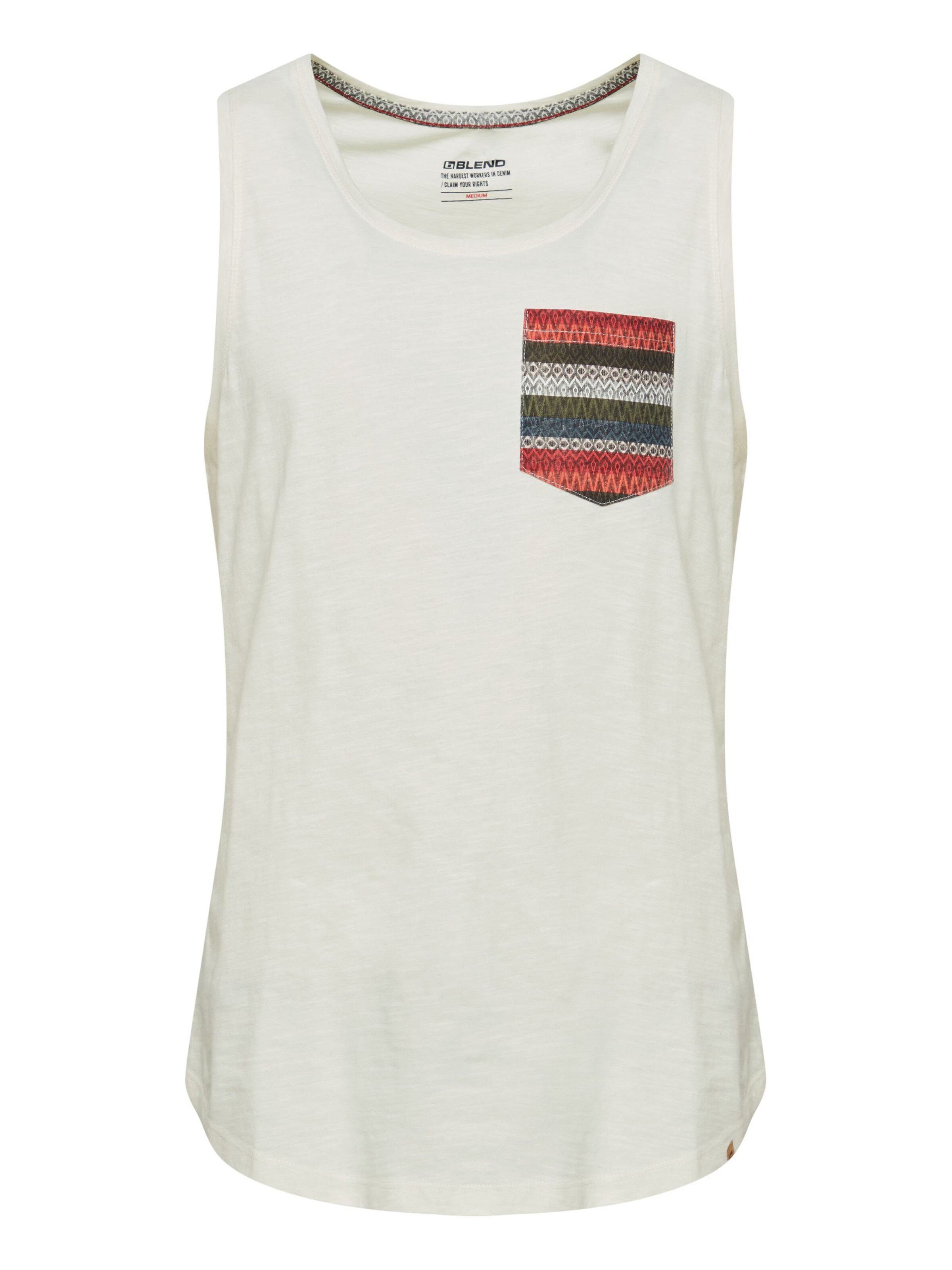 BLEND Shirt 'BHElei' in Beige: Vorderseite