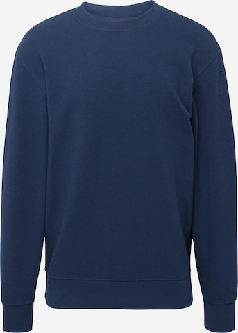 SELECTED HOMME Sweatshirt 'ADAM' i blå: framsida