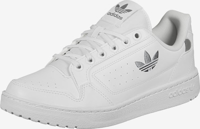 ADIDAS ORIGINALS Baskets basses 'NY 90' en gris foncé / blanc, Vue avec produit