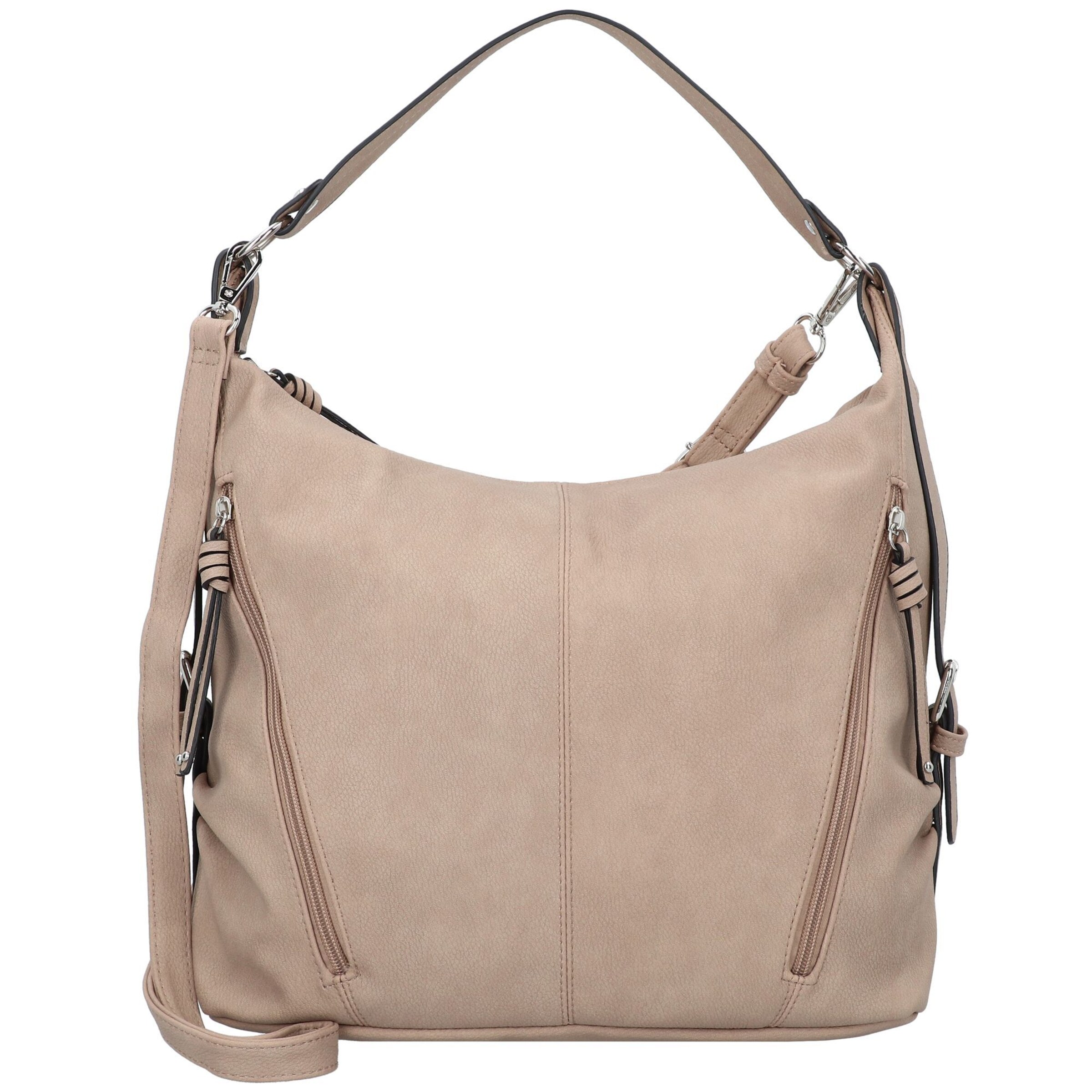 Sac bandoulière 'Caia' TOM TAILOR en gris : devant