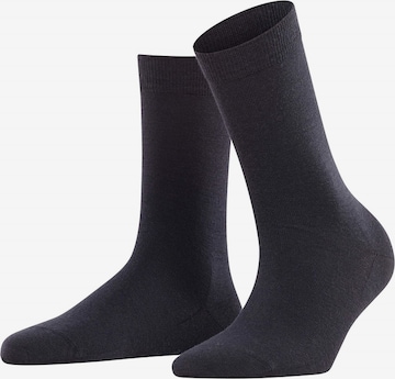 FALKE Socken 'Softmerino' in Blau