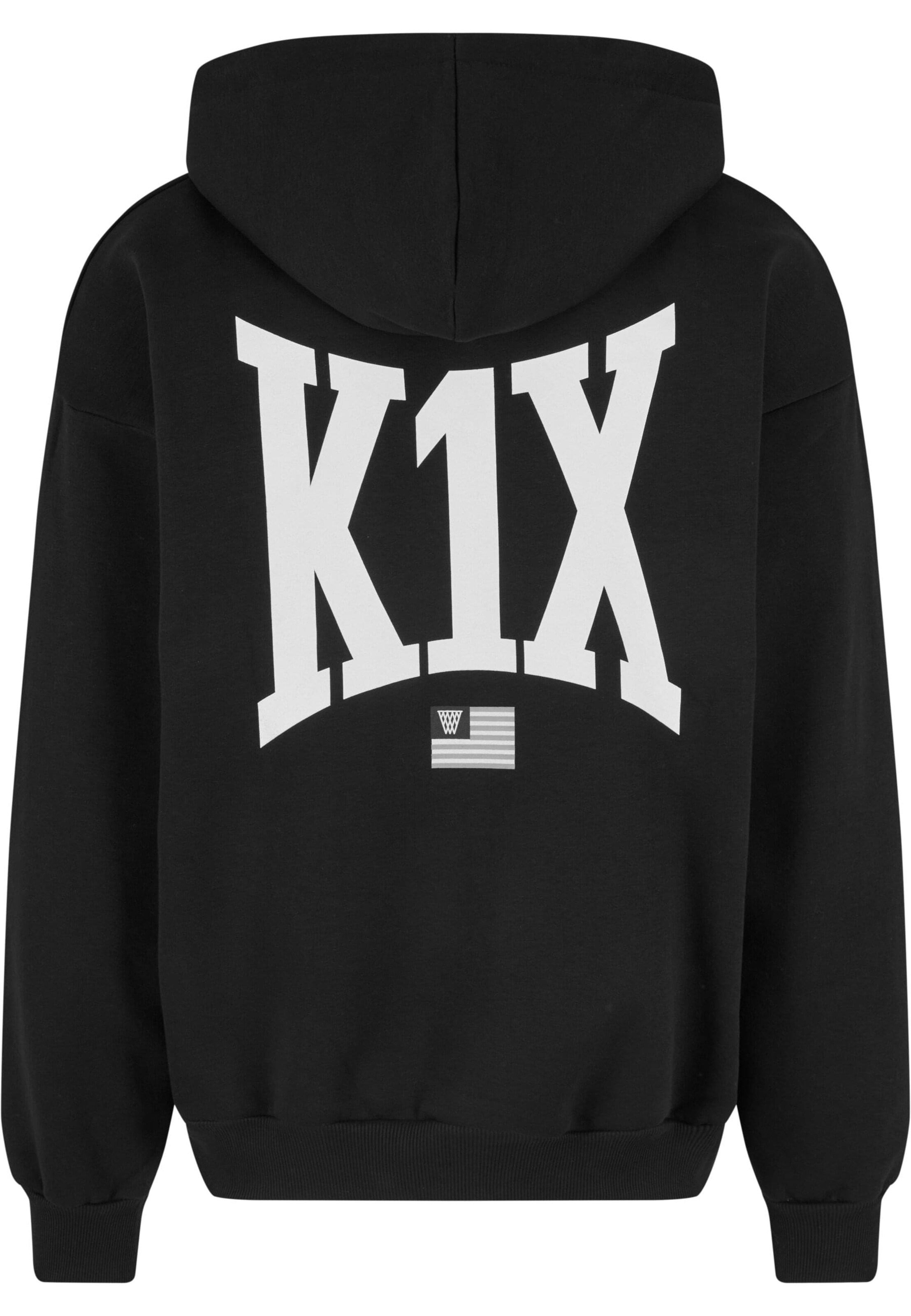 K1X Jopa na zadrgo | črna barva