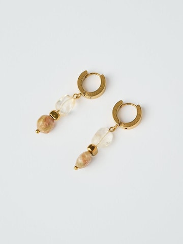 THE GEM STORIES JEWELRY Oorbellen 'Desert Harmony earrings' in Bruin: voorkant
