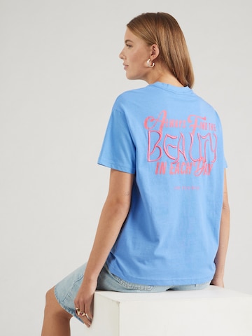 Eight2Nine Oversized bluse i blå: forside