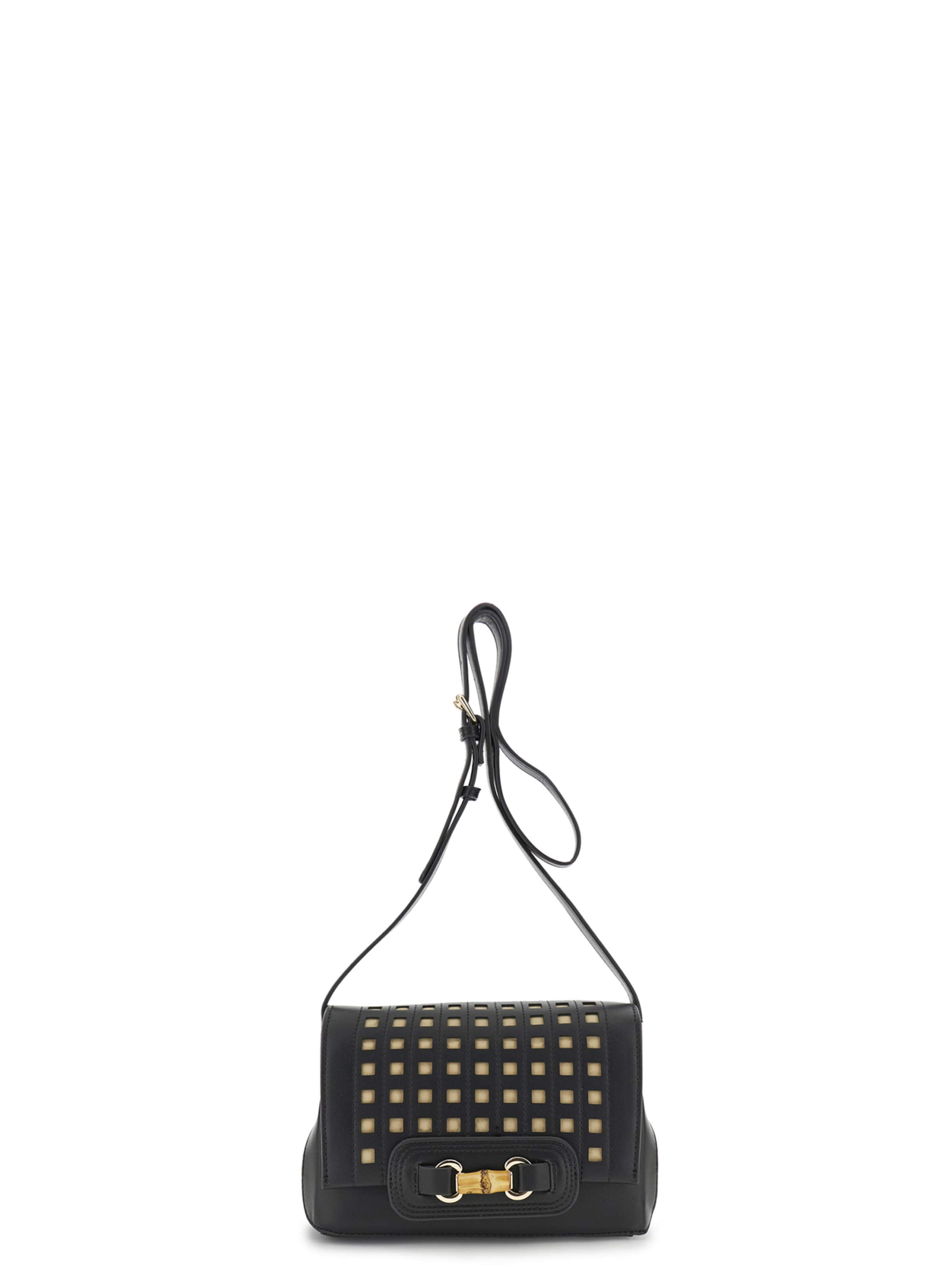 Sac à bandoulière CAFè NOIR en noir : devant