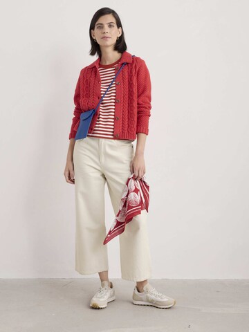 Seasalt Cornwall Strickjacke 'Forest Ridge' in Rot