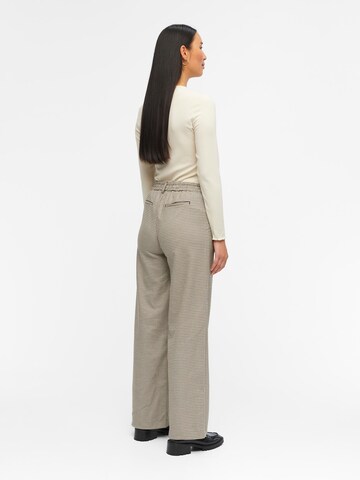 Wide Leg Pantalon 'LISA' OBJECT en beige