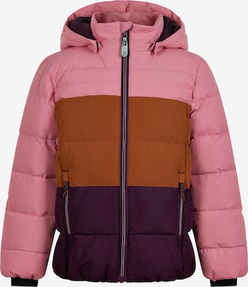 COLOR KIDS Winter Jacket in Pink: front