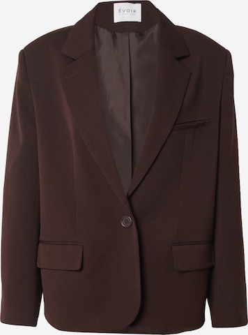 Blazer ÉVOIR by Alena Gerber en marron : devant