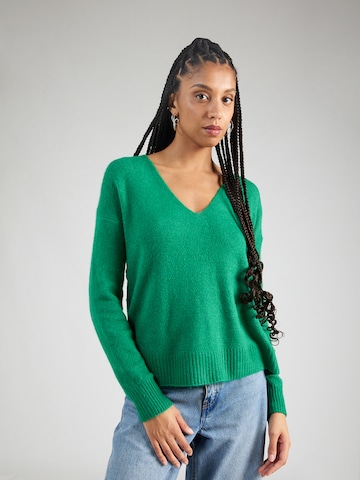 JDY Sweater 'ELANORA' in Green: front
