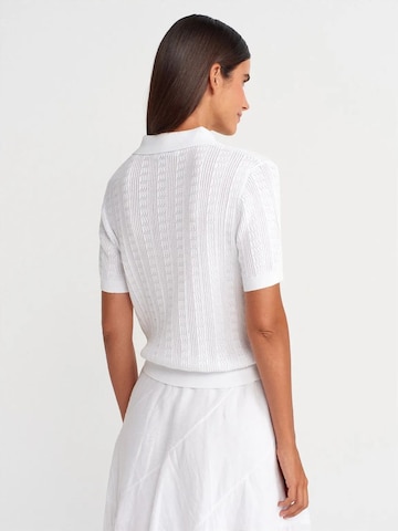 Camicia da donna 'Blusen' di Dilvin in bianco