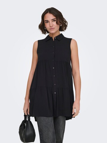 ONLY Blousejurk 'ONLThea' in Zwart: voorkant
