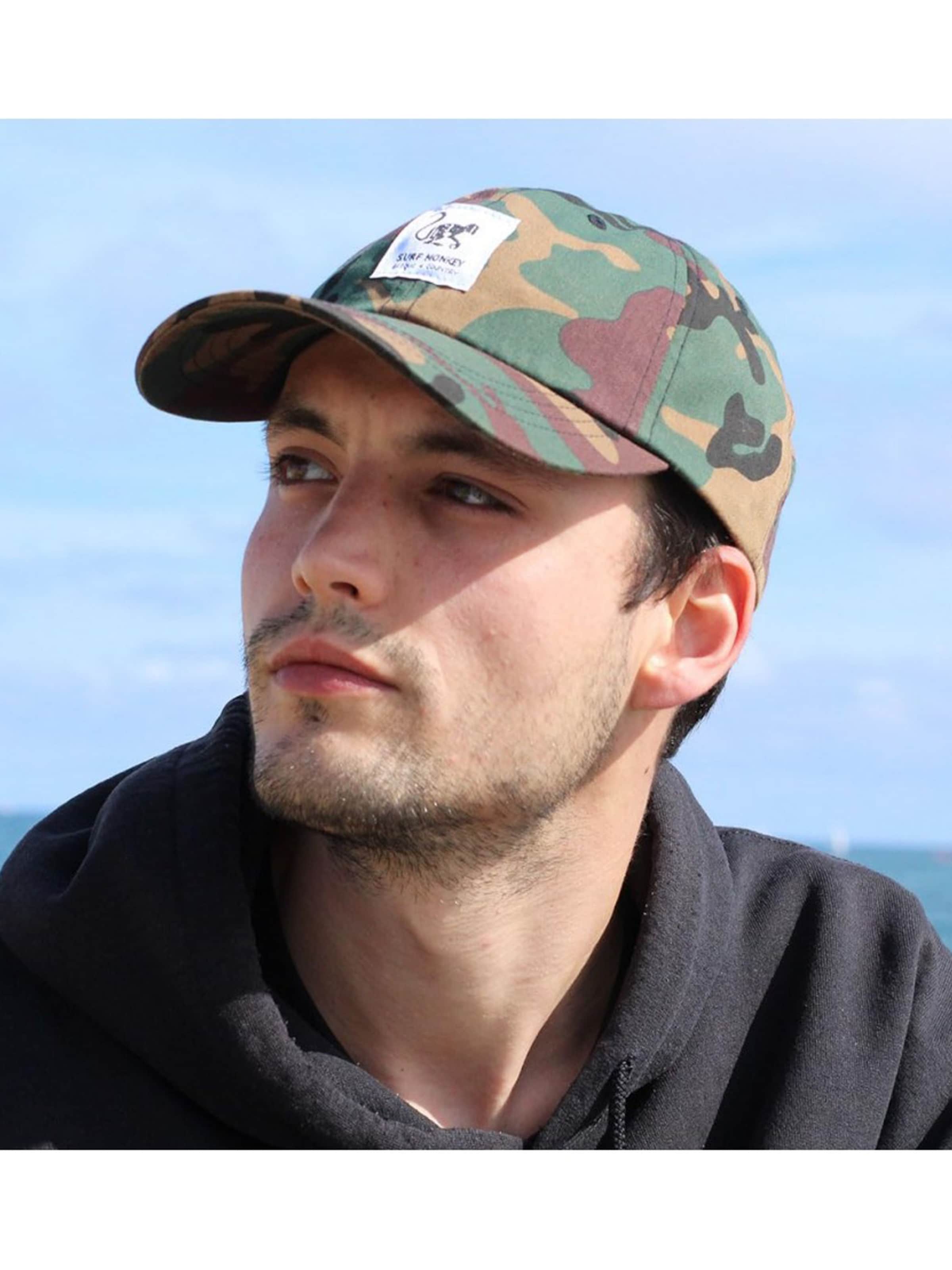 Casquette de sport Surf Monkey en vert