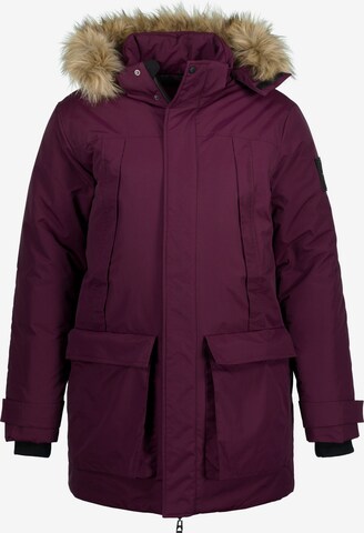 JP1880 Winterparka in Lila: predná strana