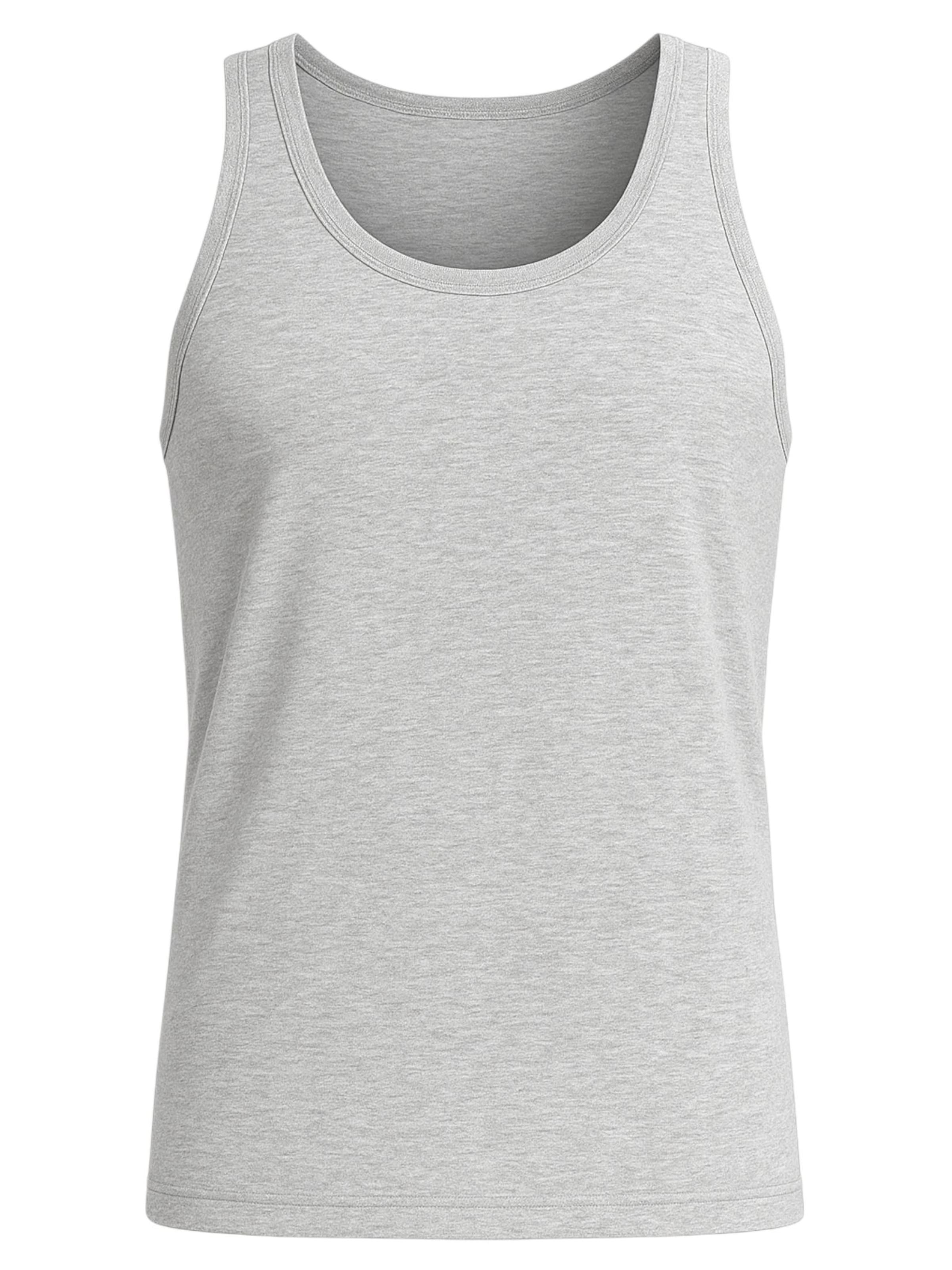 Maillot de corps 'BasicPack' fashionshowcase en gris : devant