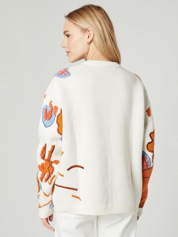 Pullover 'Kasha' di Guido Maria Kretschmer Women in bianco