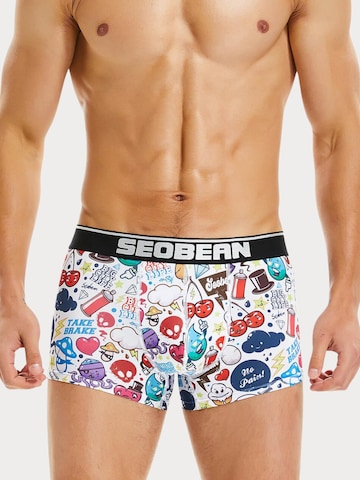 SEOBEAN Boxershorts in Weiß: Vorderseite