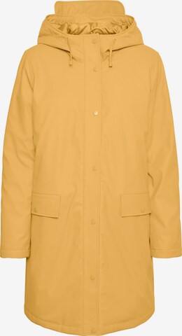 VERO MODA Between-Seasons Coat in Yellow: front