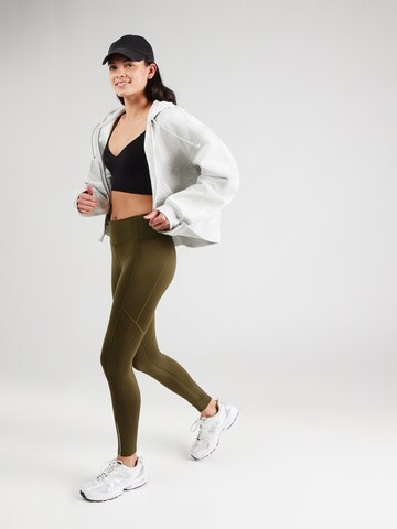 UNDER ARMOUR Skinny Παντελόνι φόρμας 'Fly Fast 3.0' σε πράσινο