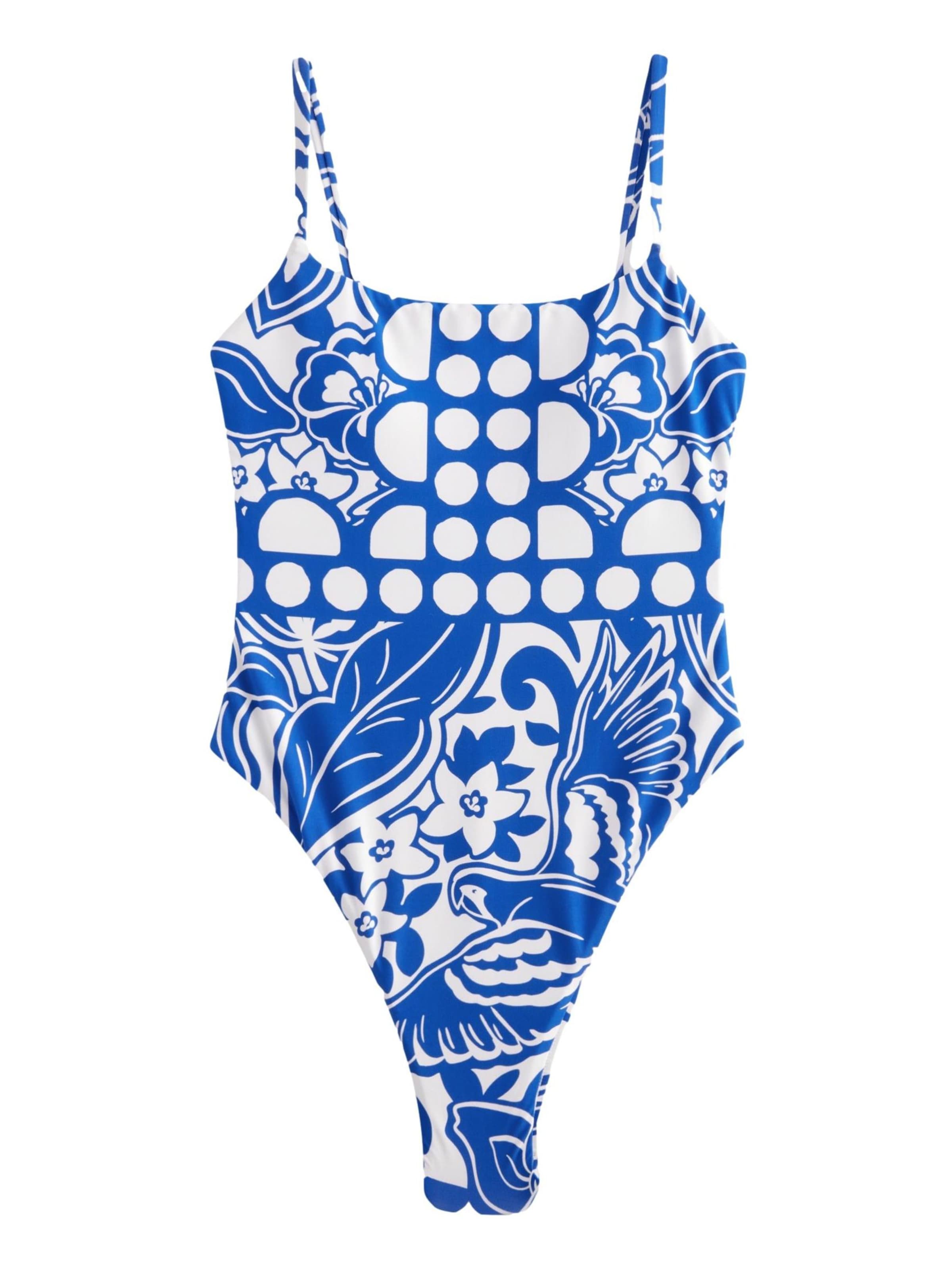 Next Купальник в Синий: спереди