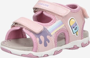 GEOX Sandals in Pink: front