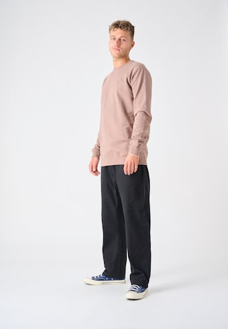 Cleptomanicx Sweatshirt 'Ligull' in Braun