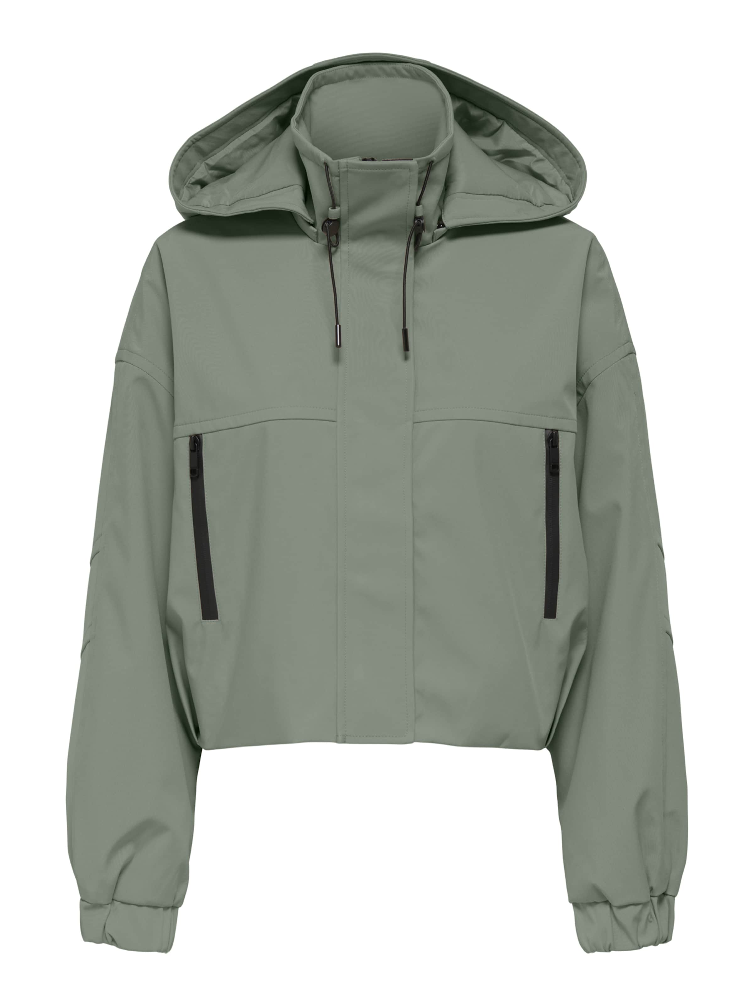 ONLY Φθινοπωρινό και ανοιξιάτικο μπουφάν 'ONLKARA' σε γκρι: μπροστά