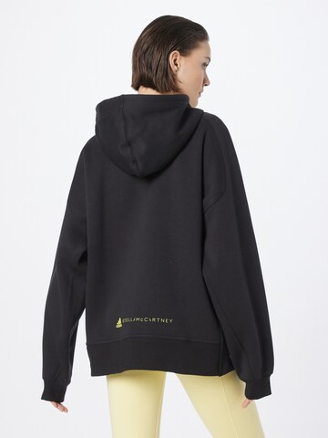 ADIDAS BY STELLA MCCARTNEY - Sudadera con cremallera deportiva en negro