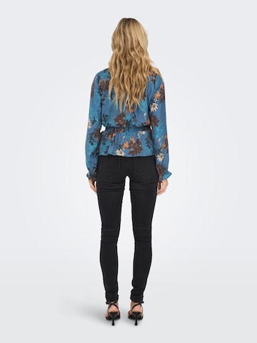 ONLY Blouse 'SARI' in Blauw