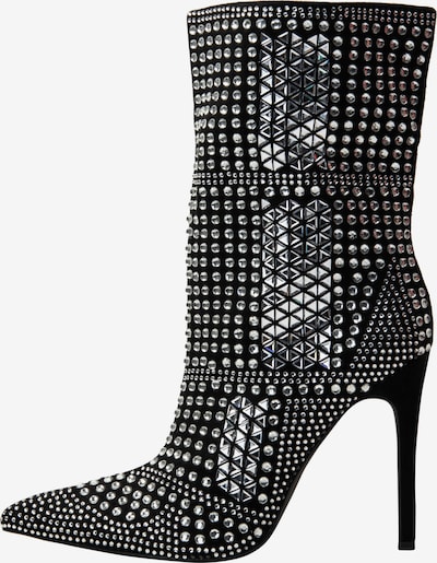 Ankle boots faina di colore nero / argento, Visualizzazione prodotti