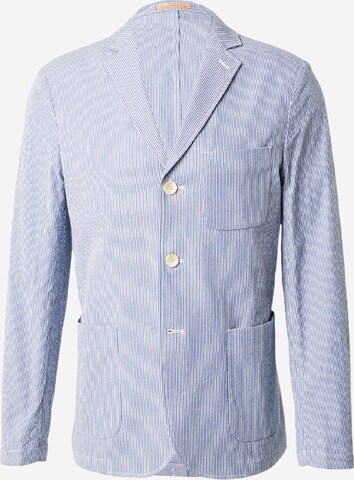 Coupe regular Veste de costume SCOTCH & SODA en bleu : devant