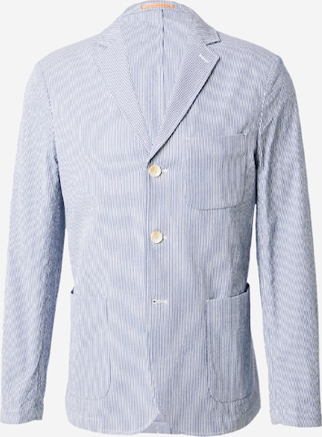 Coupe regular Veste de costume SCOTCH & SODA en bleu : devant