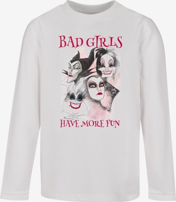 T-Shirt 'Disney Classics - Bad Girls' ABSOLUTE CULT en blanc : devant