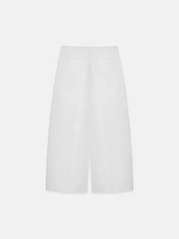 Dilvin Wide leg Broek in Wit