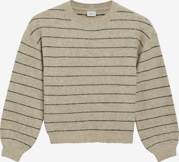 s.Oliver Pullover in Beige: Vorderseite