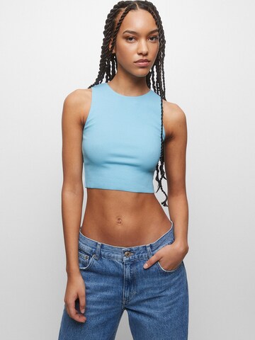 Top di Pull&Bear in blu: frontale