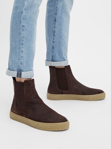 Bianco Chelsea boots 'Chad' in Bruin