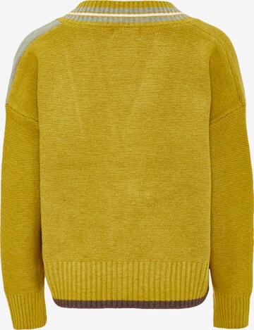 boline Knit Cardigan in Yellow