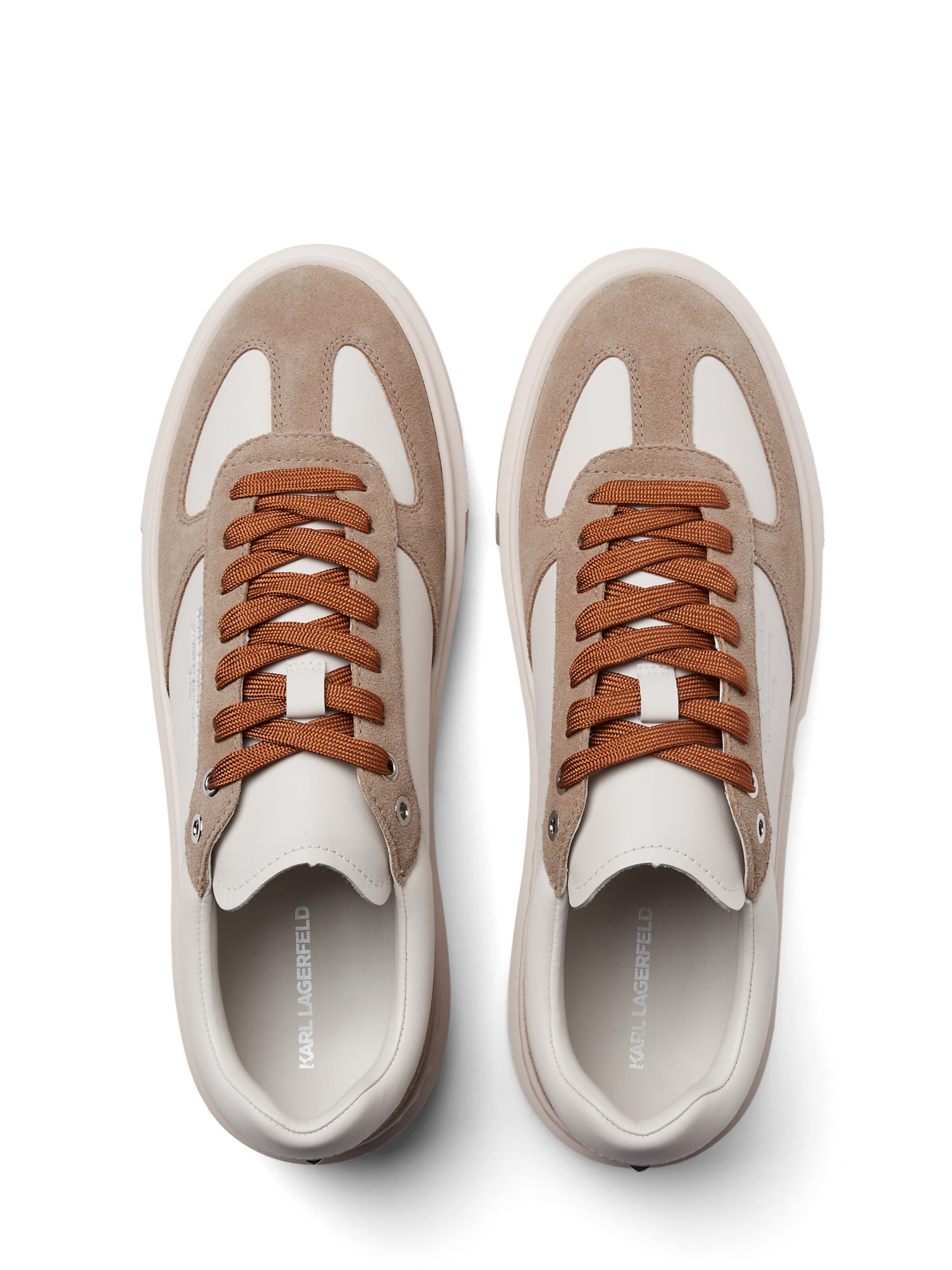 Baskets basses Karl Lagerfeld en blanc