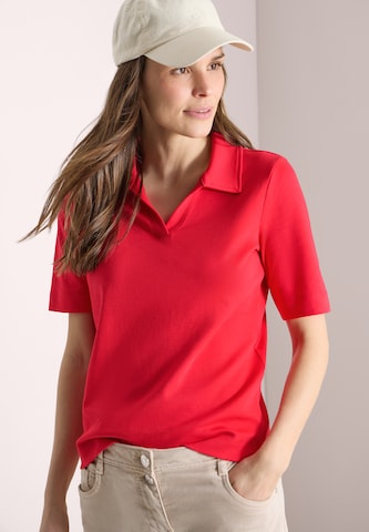 CECIL Poloshirt in Rot: Vorderseite