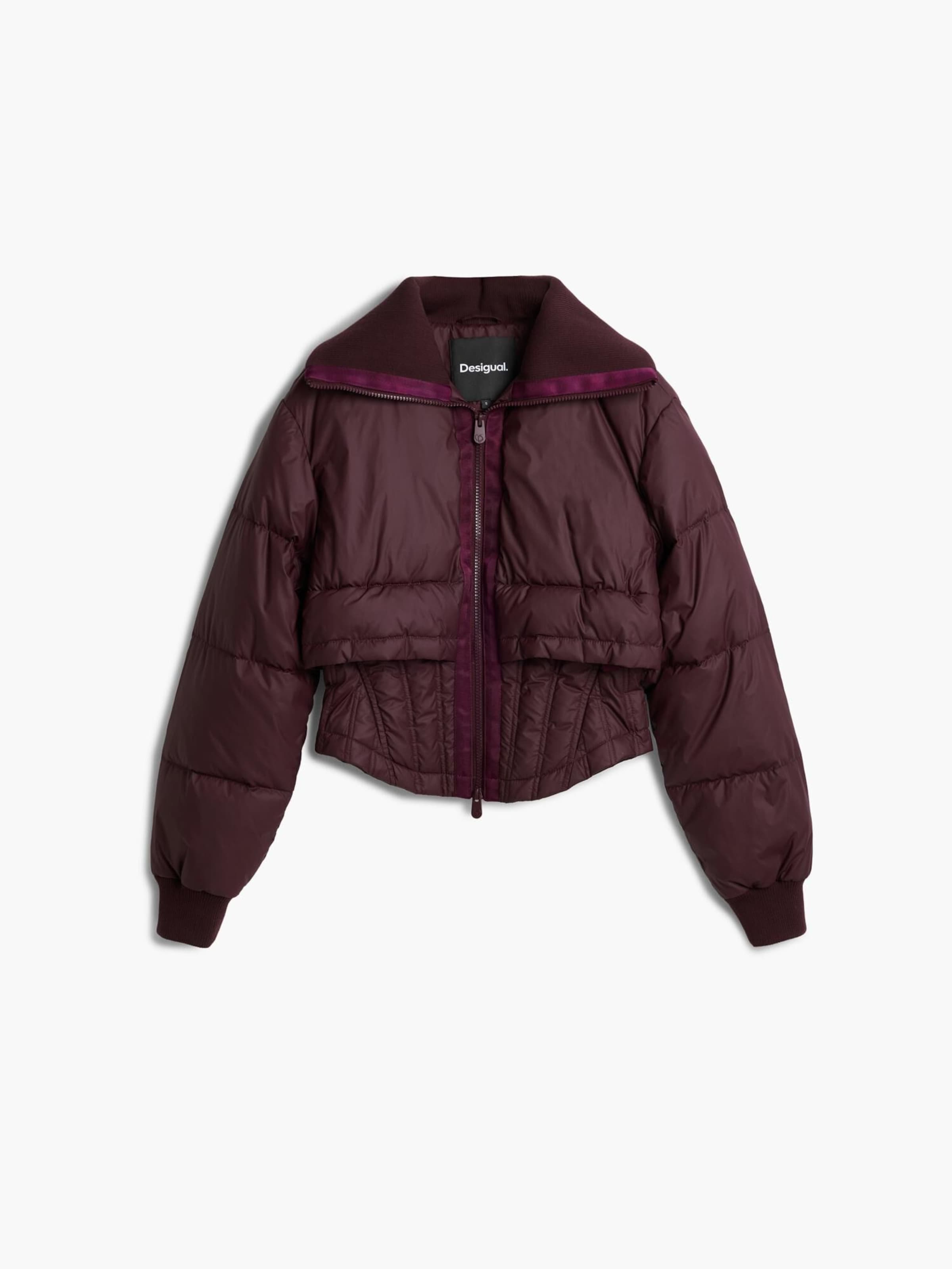 Desigual Winter jacket &#x27;Quilted&#x27; in Red: front